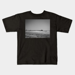 Oceanside California Pier Photo from Beach V3 Kids T-Shirt